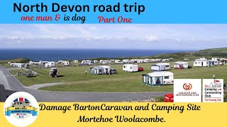 North Devon  road trip  Damage Barton Mortehoe. [ MA 74 ]