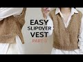 [ENG SUB] Knit vest 대바늘 조끼뜨기 : 이지 슬립오버 베스트 Part 3