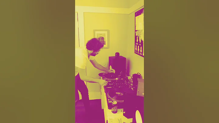 Scratching to some DnB