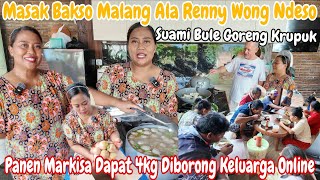 Cooking Malang Meatballs Walik Tofua Foreign Husband Helped Me Fry Crackerseating Meatballs W