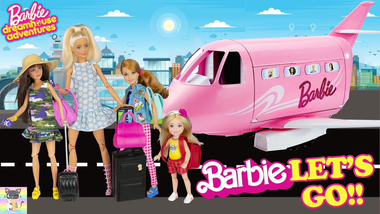 Barbie & Chelsea Airplane Travel