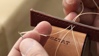 Entire process of Making an MiLTAT Handmade Leather Watch Strap