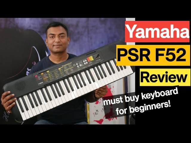 Yamaha PSR-F52 How to use the [SHIFT] button and Functions 