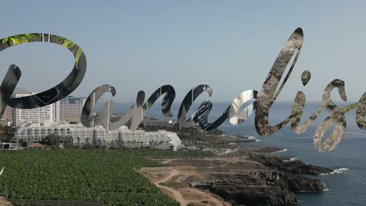 4K DRONE Playa Ajabo in Callao Salvaje, Costa Adeje, Tenerife