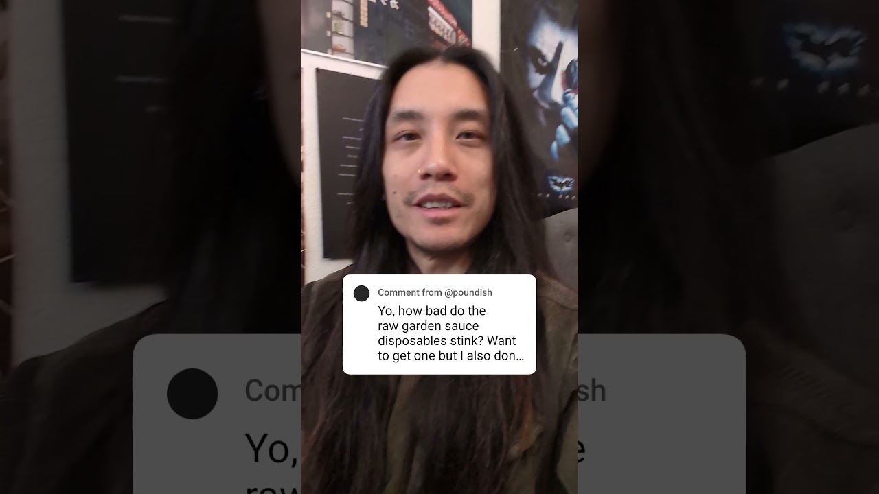 How bad do the Raw Garden disposables stink?