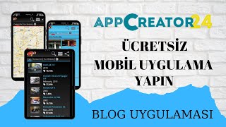 App Creator24-Blog Uygulaması screenshot 1