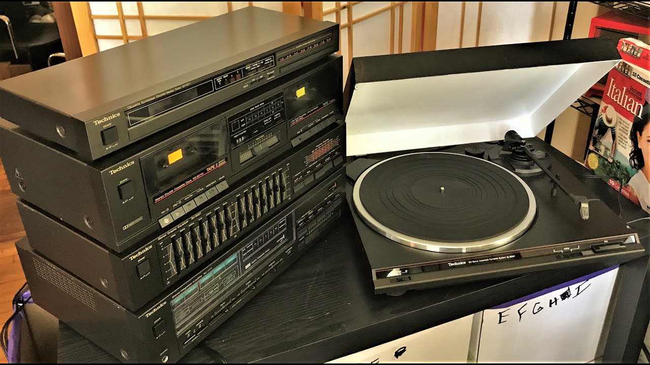 Technics Package System SC-A210E All Pieces (Speakers Not Included