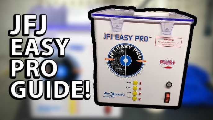 How to repair damaged scratched video games cd dvd blu ray movies - JFJ  Easy Pro Disc Resurfacer 