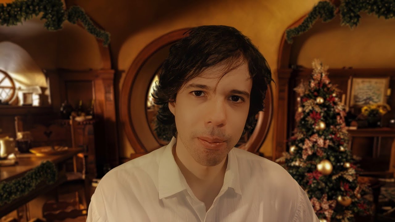 ASMR | Christmas with a Hobbit ◈ Lord Of The Rings/ The Hobbit inspired Roleplay