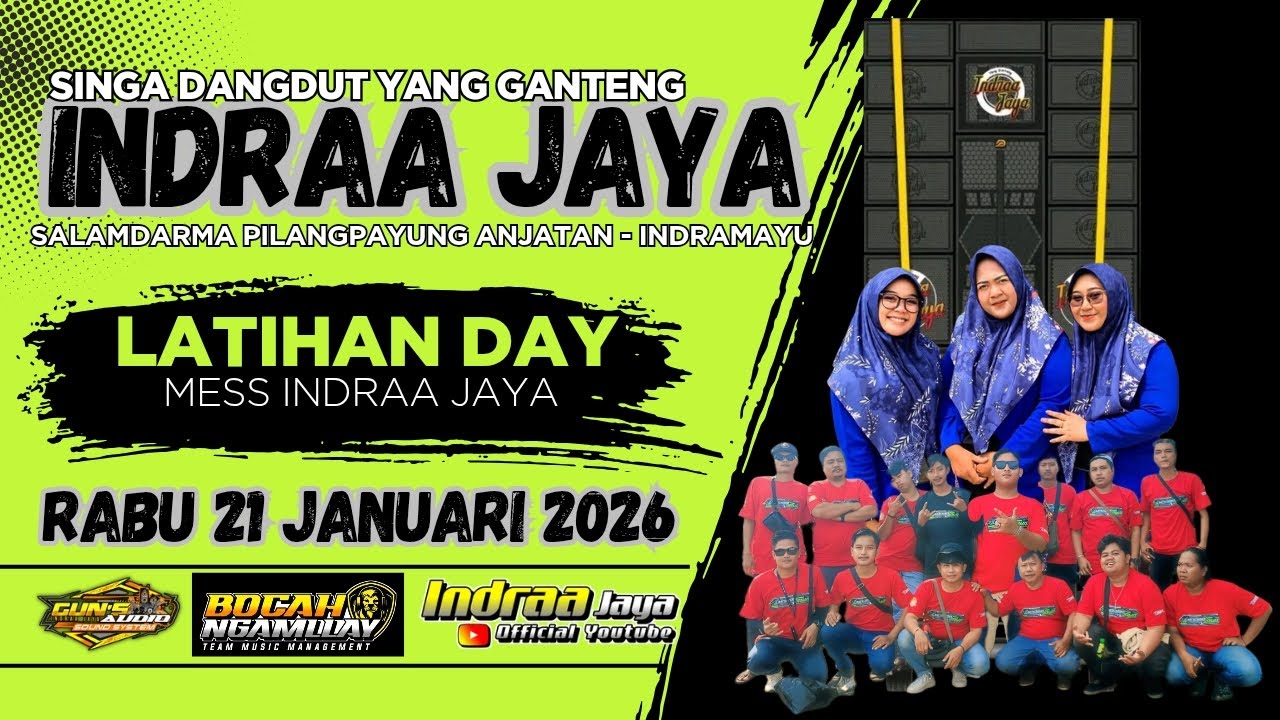 LAGU LAMA - VOC. OTING FT PUTRI || EDISI LATIHAN INDRAA JAYA 