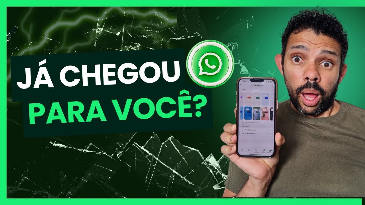 Como trocar o plano de fundo do Whatsapp em 2025 - YouTube