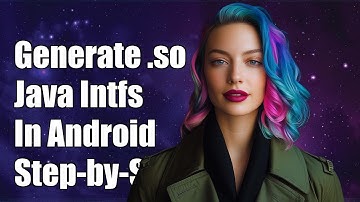 How to Generate .so Files and Java Interfaces in Android Studio: A Step-by-Step Guide