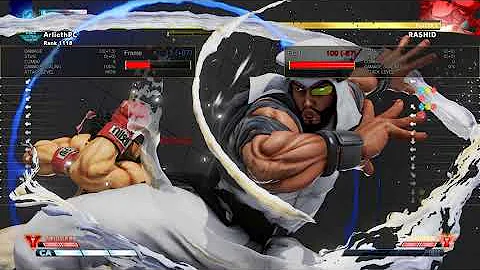 SFV AE - April Patch - Rashid Critical Art Nerf