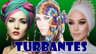 ❤HERMOSOS Y ELEGANTES TURBANTES PARA MUJER❤ CÓMO LLEVAR UN TURBANTE CON ESTILO MODA 2021❤