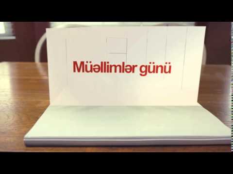 Muellimler gunu munasibetile sizi tebrik edirem HD