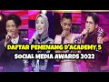 Daftar pemenang dangdut academy sosial media awards 2022