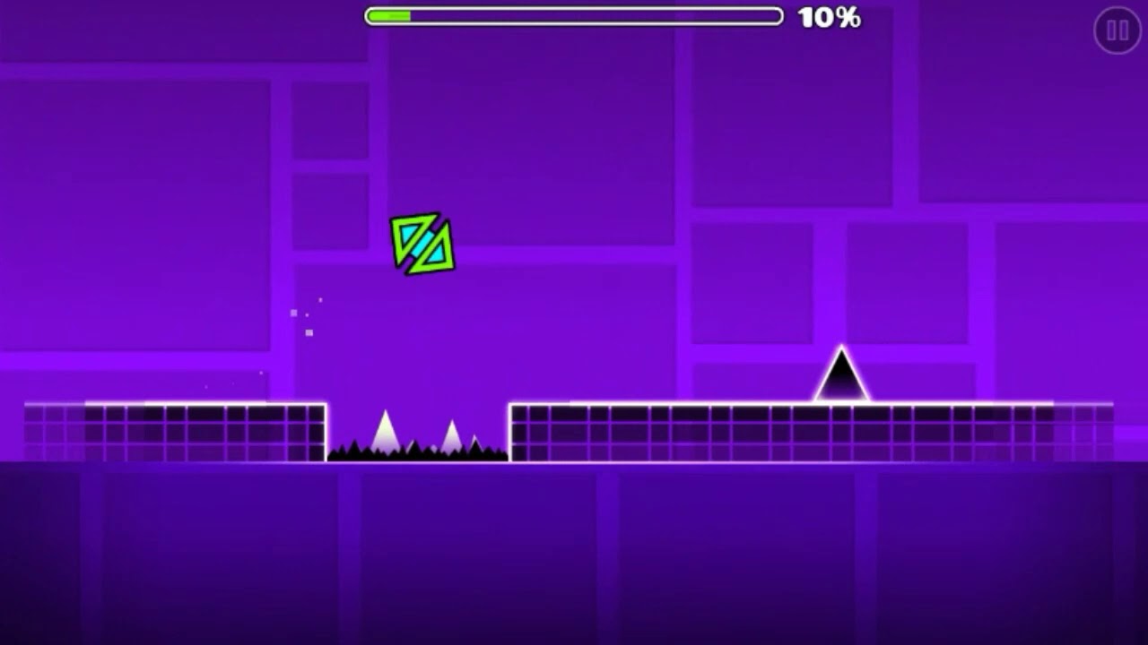 Geometry Dash Level 1 Stereo Madness - YouTube