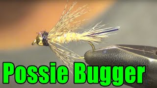Possie Bugger Nymph - Great All Purpose Soft Hackle Pattern - Fly Tying Instructions & Recipe