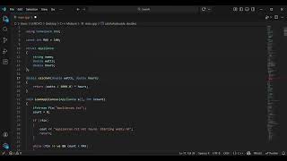 C++ Program Monitoring & Calculating Electricity Bills