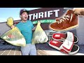 UNREAL SNEAKER FINDS IN THE THRIFT!! Huge Vintage Nike Haul!