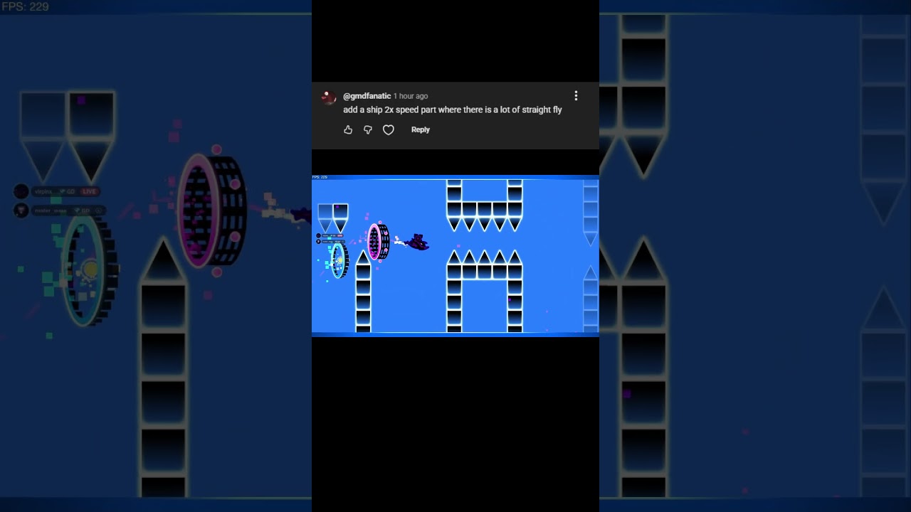 making a level that the comments decide! comment 76 #shorts