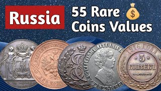 Most Expensive Russian Coins Worth Money | 55 Most Valuable & Rare Coins From Russia