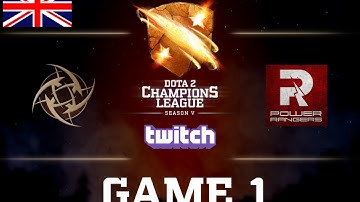 D2CL S5: NiP vs Power Rangers [ENG] Game 1