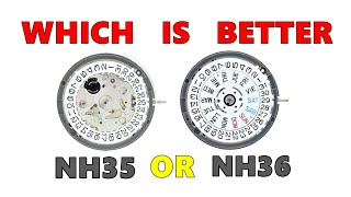 Which is better? NH35 vs NH36 - YouTube