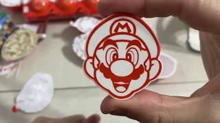 Unboxing Kinder Joy Super Mario