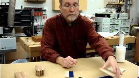 Box Building Tip for Installing Felt Lining