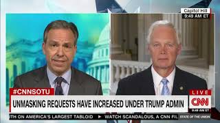 Sen. Johnson Discusses Unmasking on CNN&#39;s &#39;State of the Union&#39;
