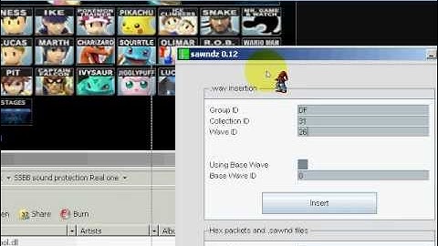 SSBB iso Sfx Hacking Tutorial (The sawndz/hexing the easy way)