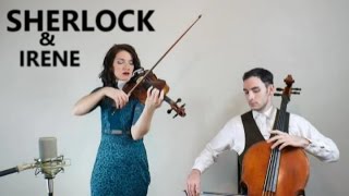 Sherlock's Theme Song and Irene's Theme (Sherlock BBC) - violin and cello cover (part 1)