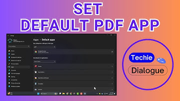 How To Change Default PDF Viewer In Laptop - Step-by-Step Guide