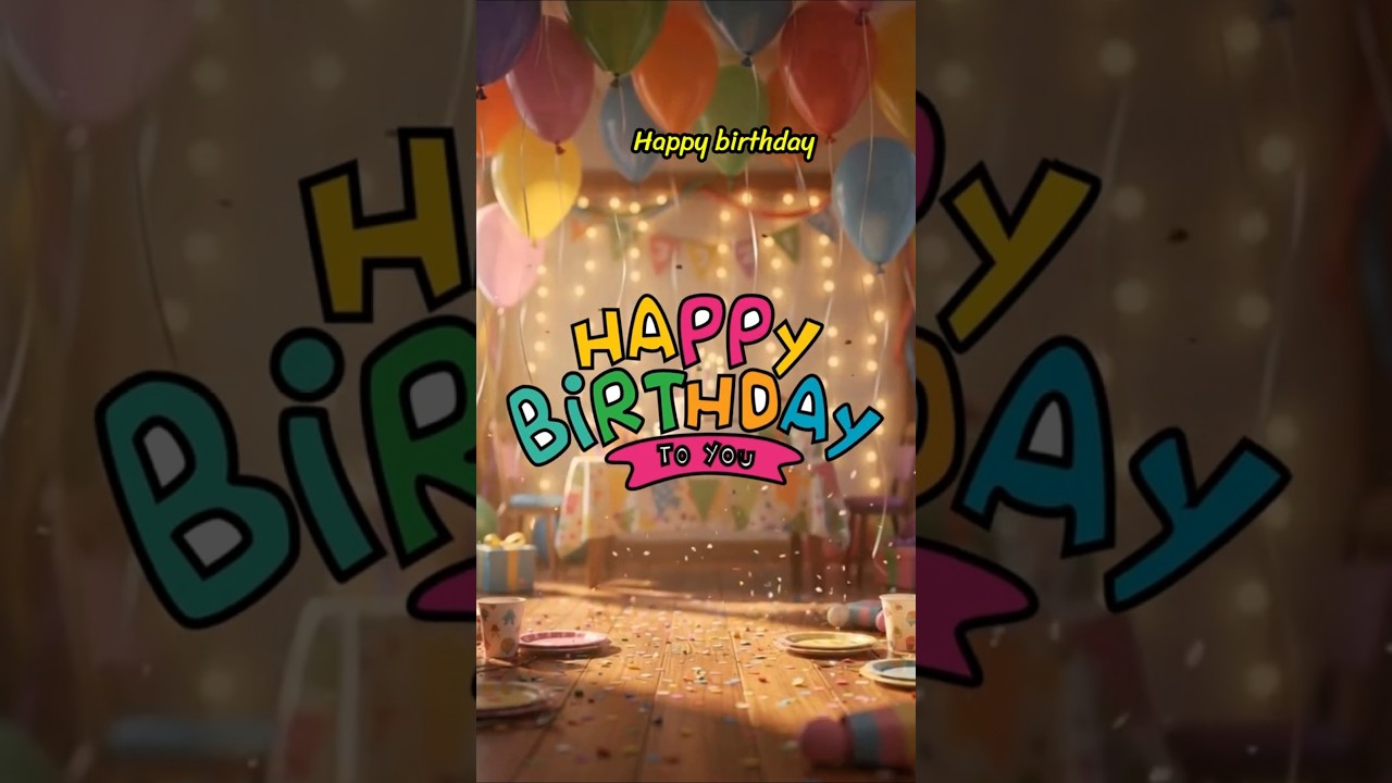 Happy Birthday song | Dance Party | Fun Kids Birthday Music | Fun Birthday Party for Kids