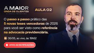 O PASSO A PASSO prático das 5 NOVAS TESES VENCEDORAS para você ser visto como referência em 2026