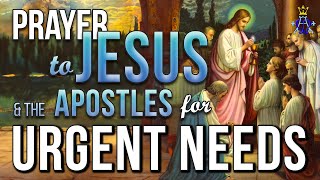 🕊️ Celestial Petition: Prayer to Jesus and the Apostles for Urgent Needs