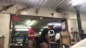 Cardboard boat part 2