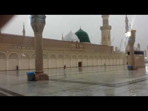 Subhan Allah Rain in Madina Sharif