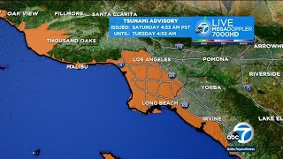 Tsunami advisory prompts closure of OC beaches after undersea volcano erupts in South Pacific I ABC7