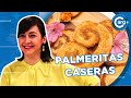 COMO PREPARO PALMERITAS, RECETA PASO A PASO