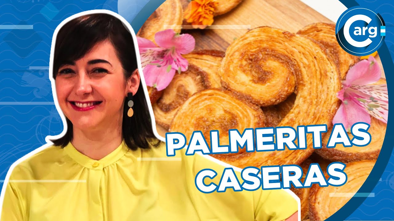 COMO PREPARO PALMERITAS, RECETA PASO A PASO