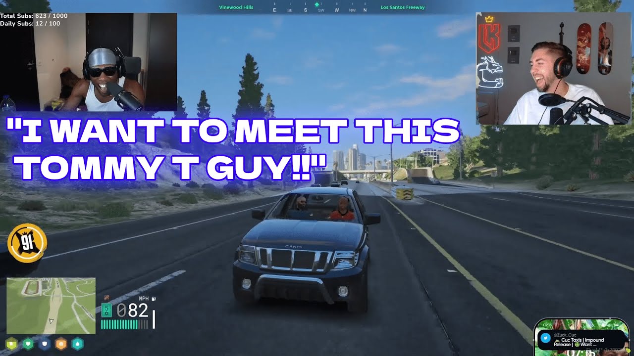 Mr.K Breaks King Kenny And Says He Wants To Meet Tommy T...(Both POVs) | NoPixel 4.0