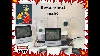 Heat mats and the dangers.