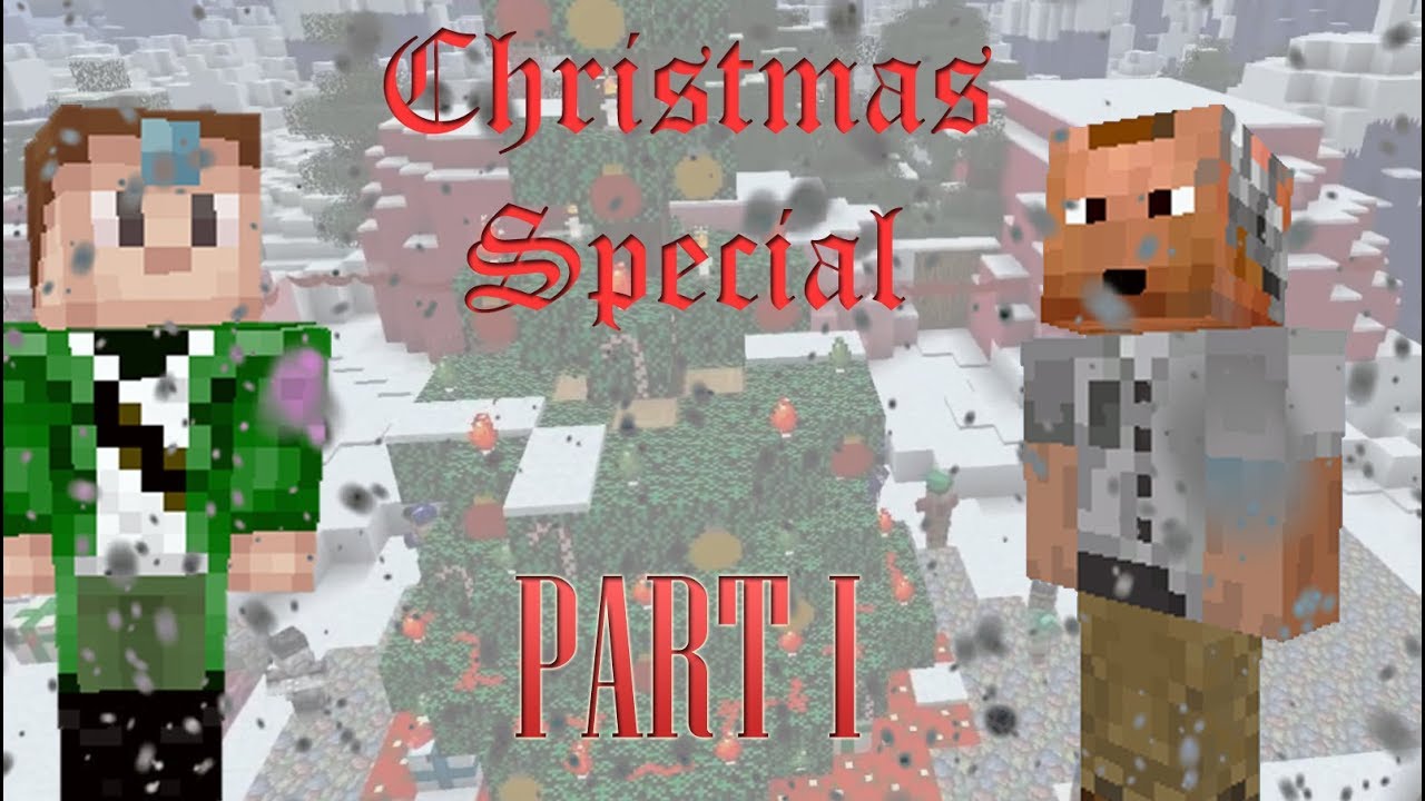 Minecraft; A Christmas Adventure Map Part 1 YouTube