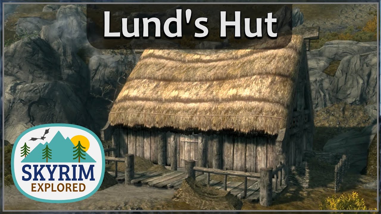 Lund's Hut Skyrim Explored YouTube