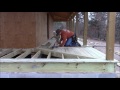 Building My Own Home: Episode 54 - Full Wrap Around Porch: Using 5/4 x 6 treated pine.