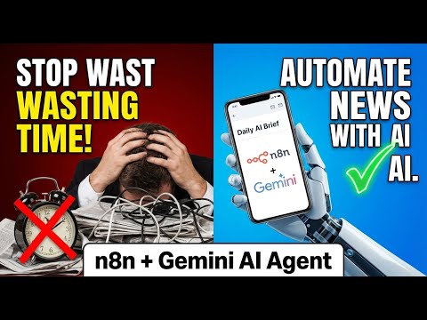 AI Agent Project | News Briefing AI Agent using n8n | Python, API Calling