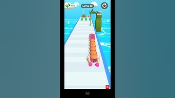 Bakery Stack: Cooking Games level 2 #shorts #gameplay #mobilegame #trending