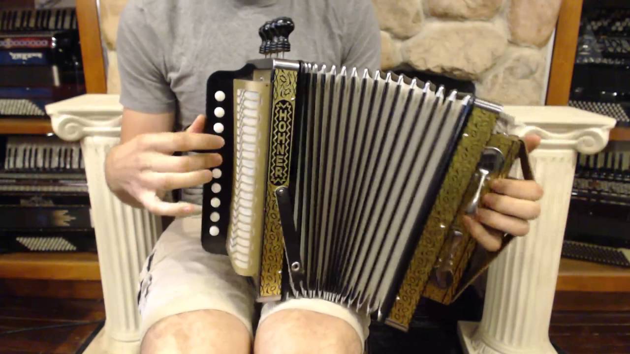 2129 - Hohner HA 114 Diatonic Cajun Melodeon C LMMH 10 2 $595